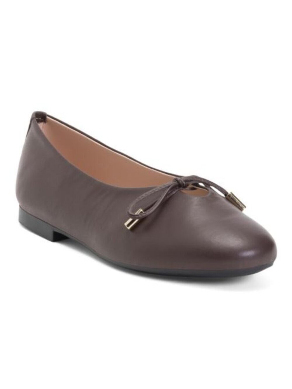 RICCARDO BOCCIA Made In Italy Leather Ballerina Flats